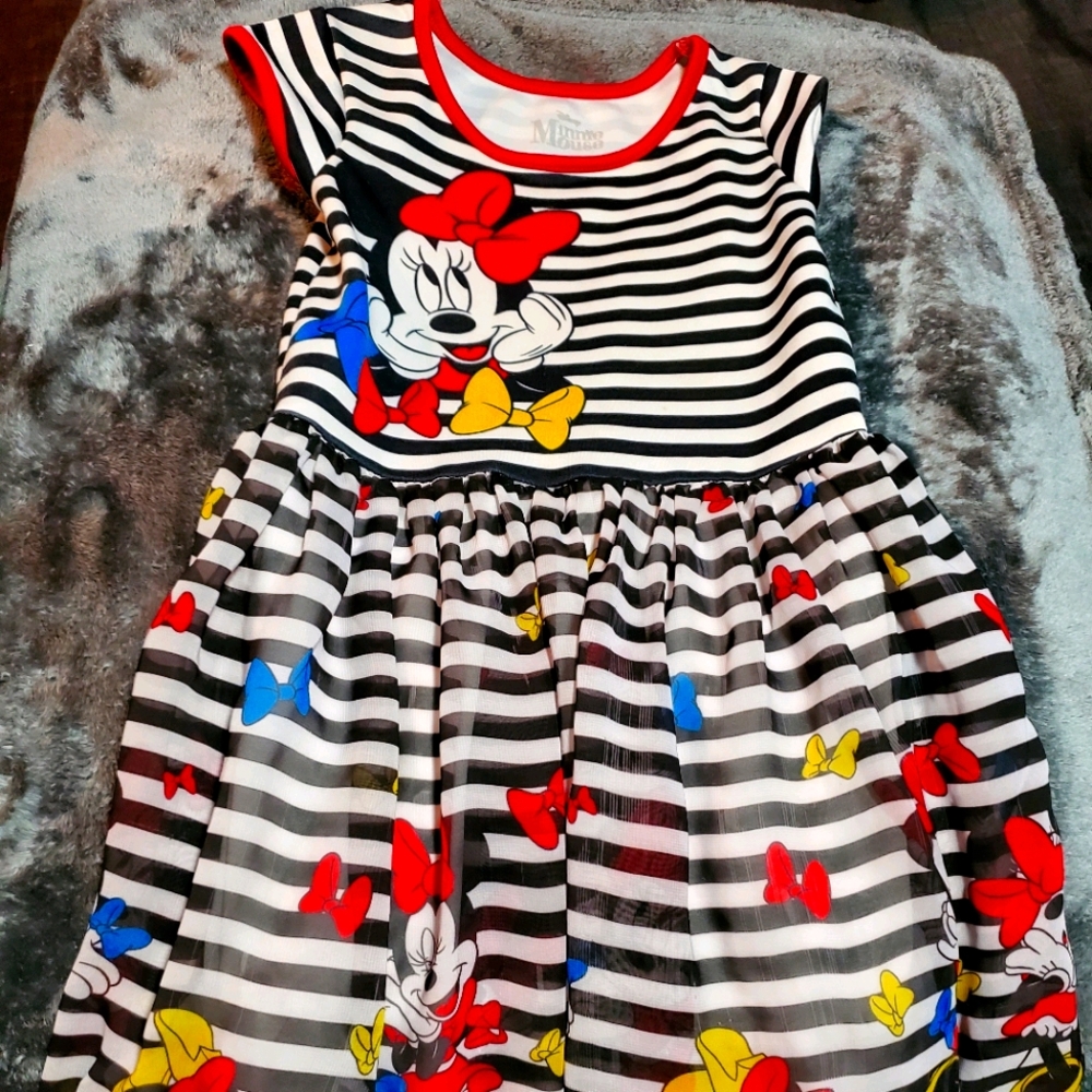 💗Disney💗 Minnie Mouse Dress Girls 7/8